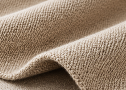 Woven upholstery fabric texture swatch sample